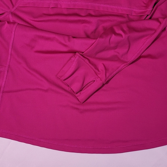 Women's Pink Quarter-Zip Top - Picture 9 of 16